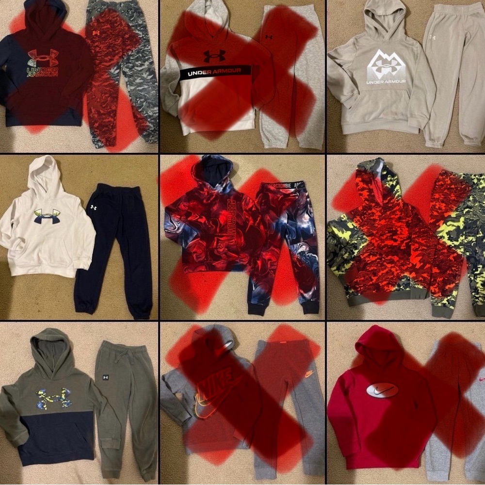 Under Armour Hoodie and Joggers Sets